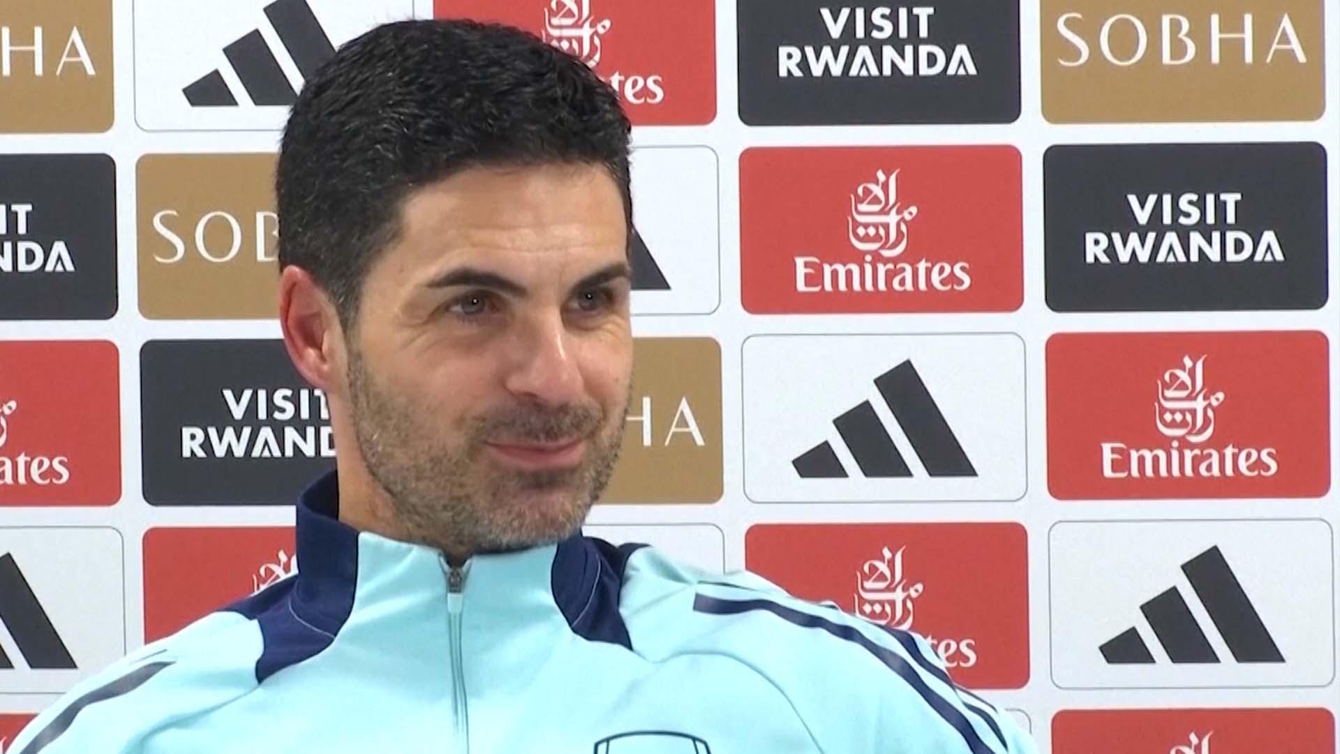 Arteta: Trophies would be the 'icing on the cake' for Arsenal