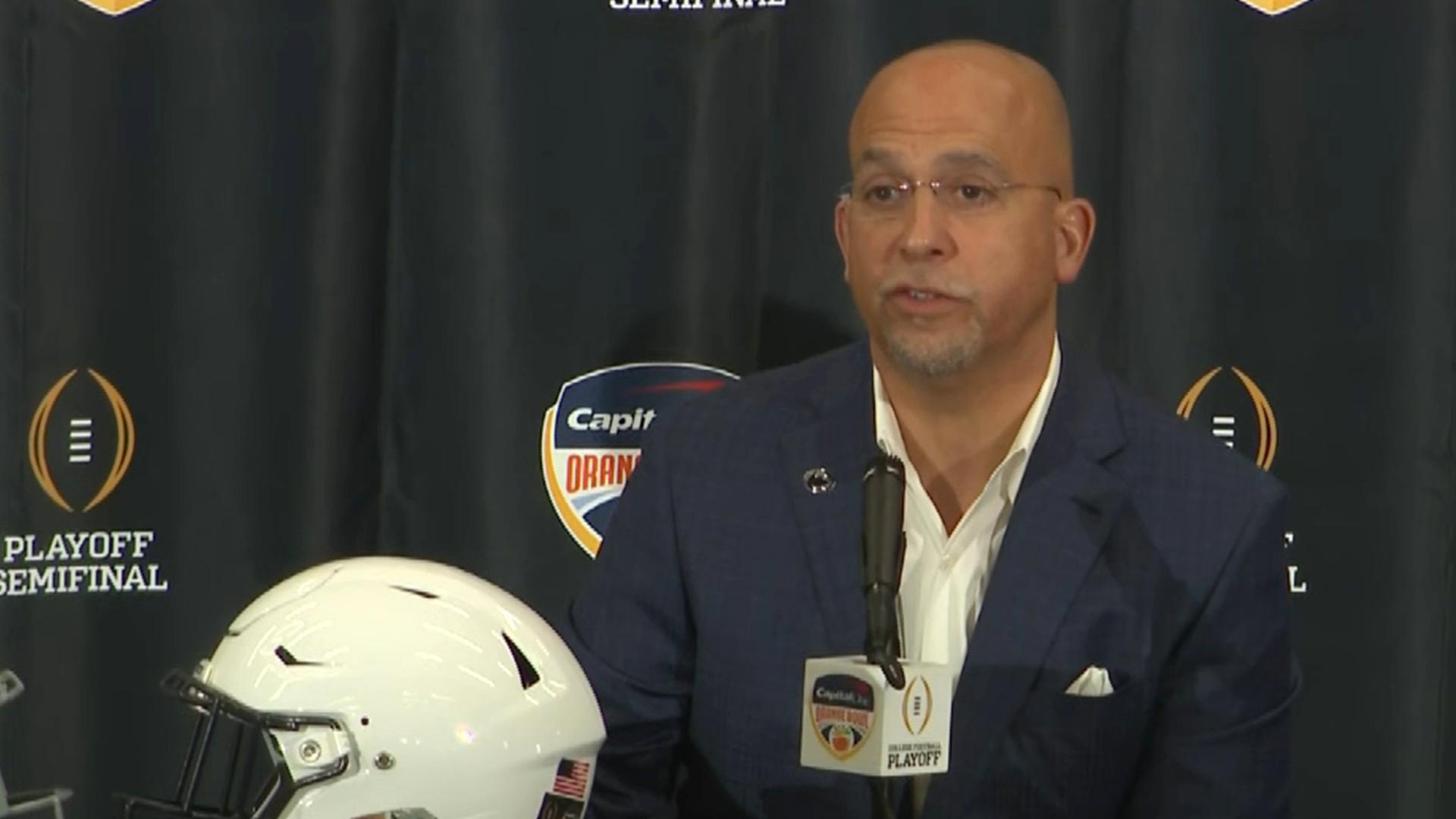 James Franklin takes subtle dig at Notre Dame in news conference