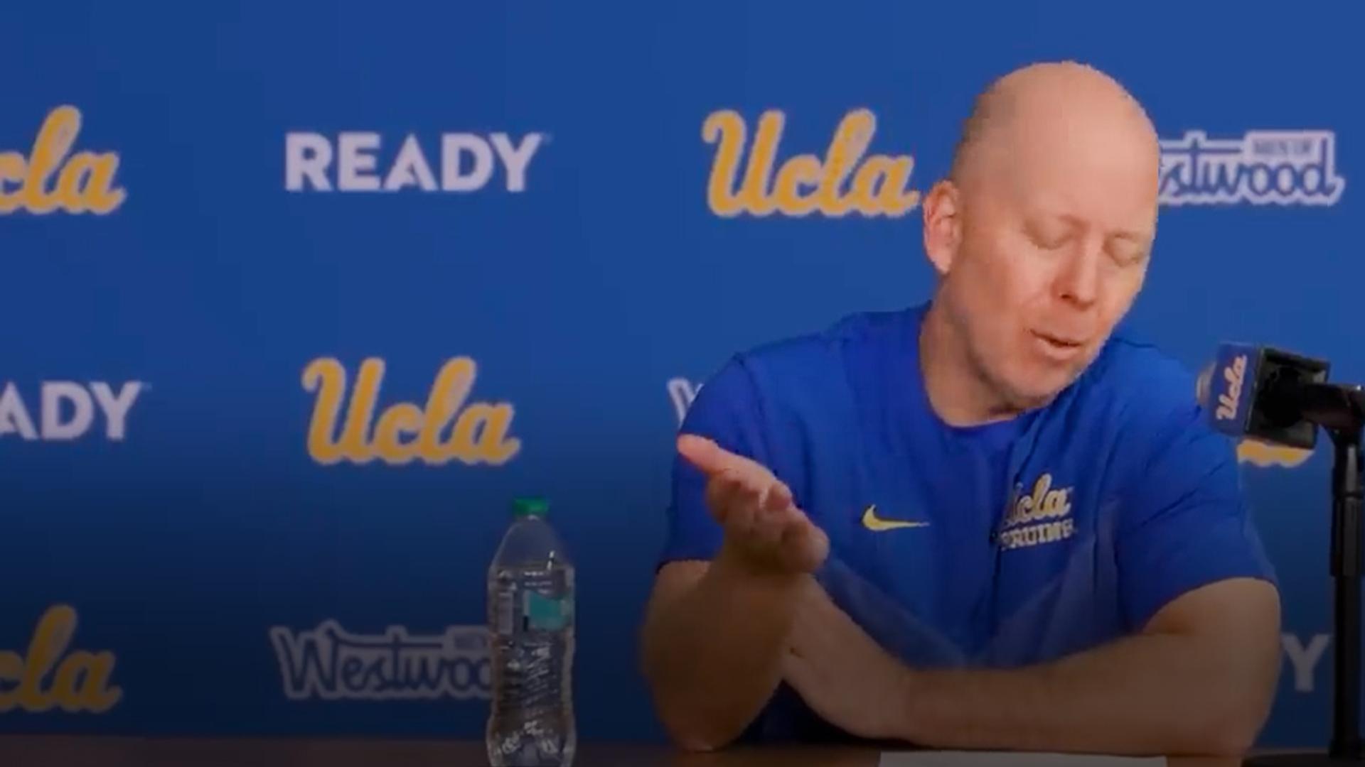 UCLA's Cronin rips 'soft' Bruins players after blowout loss