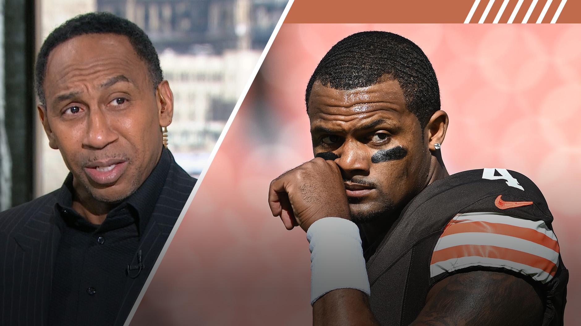 Stephen A. Smith reacts to Deshaun Watson tearing Achilles again