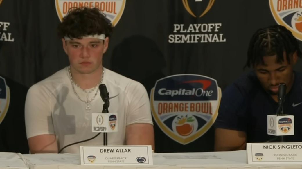 Drew Allar: I'll learn from costly INT