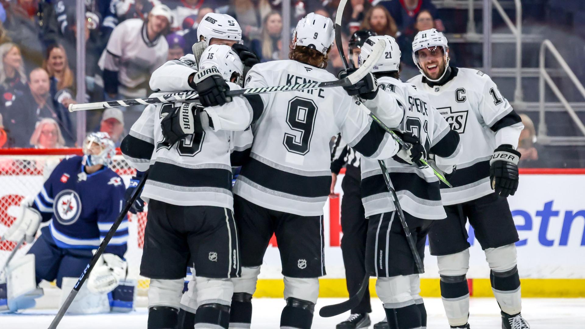 Adrian Kempe scores winner in OT for Kings