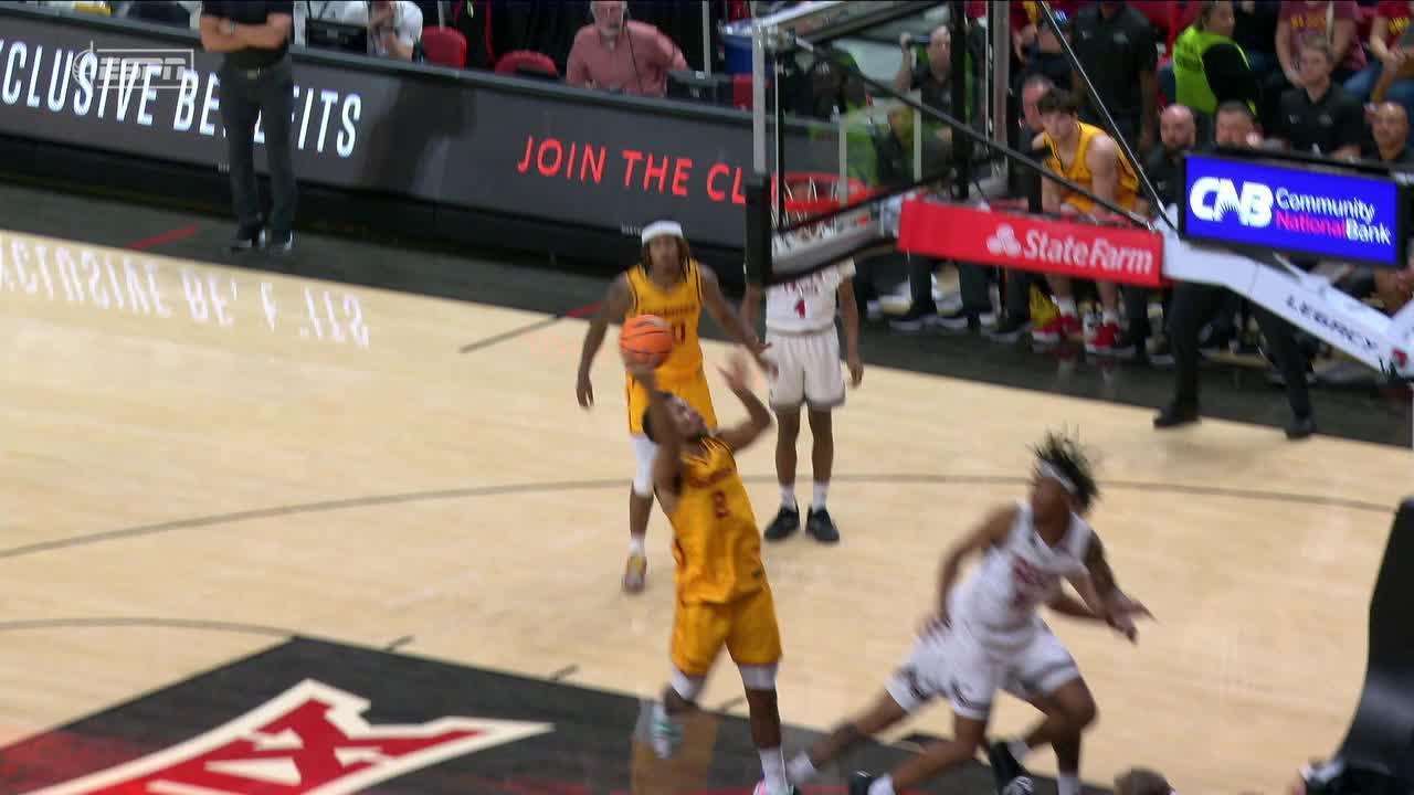 Joshua Jefferson lays it in to send Iowa State to OT