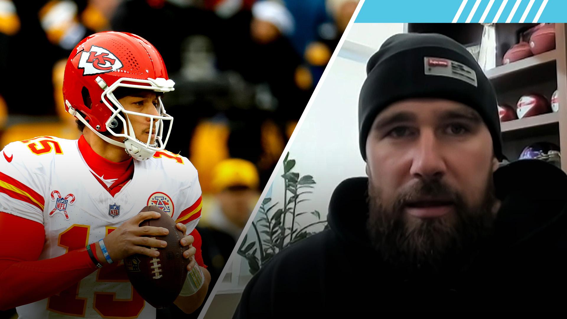 Kelce: Mahomes steps up when team needs him the most