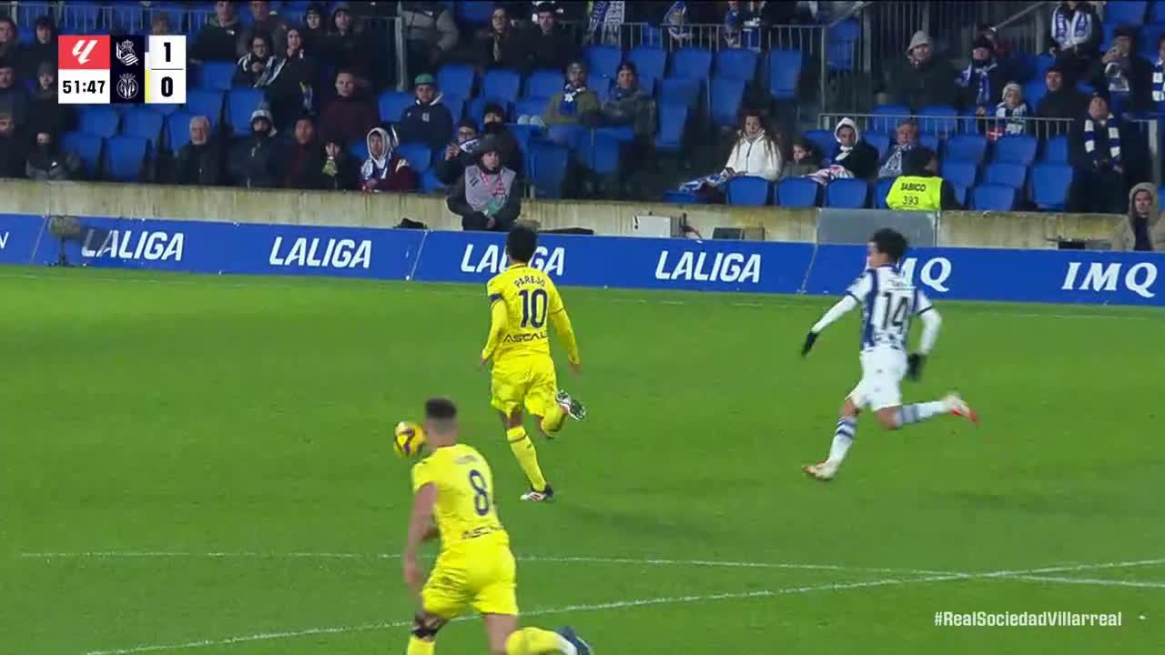 Takefusa Kubo gets on the scoresheet for Real Sociedad