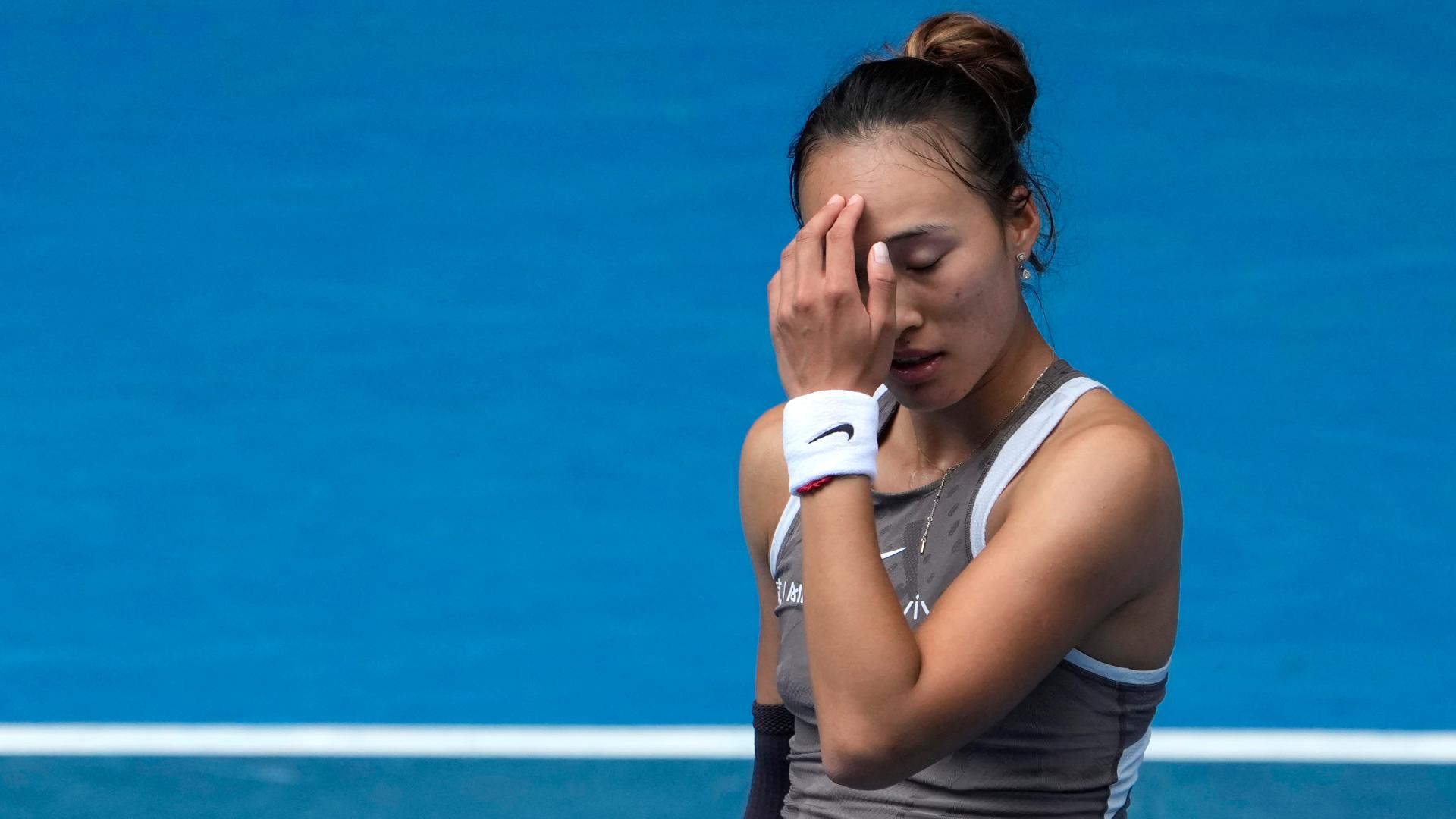 No. 5 Qinwen Zheng ousted from Aussie Open with loss to Laura Siegemund