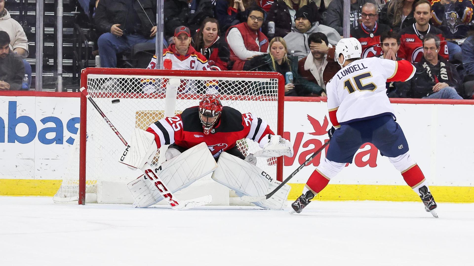 Anton Lundell's shootout goal wins it for the Panthers