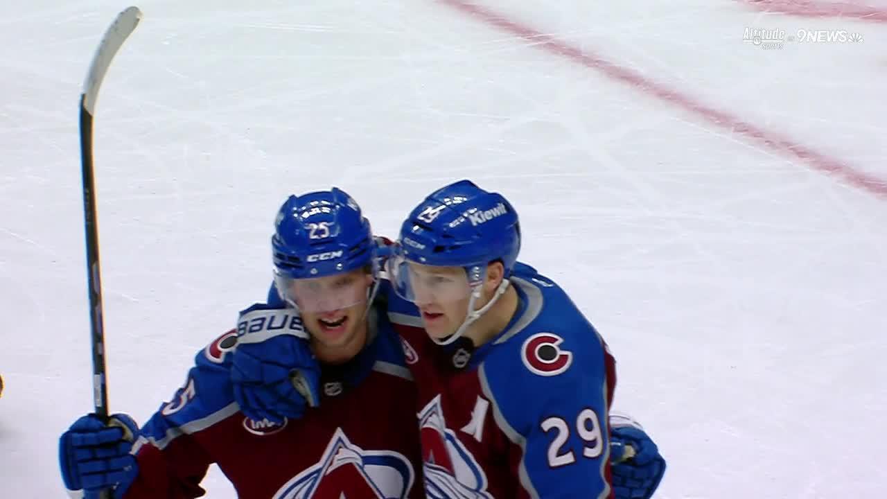 Devon Toews' one-timer wins it in OT for the Avalanche