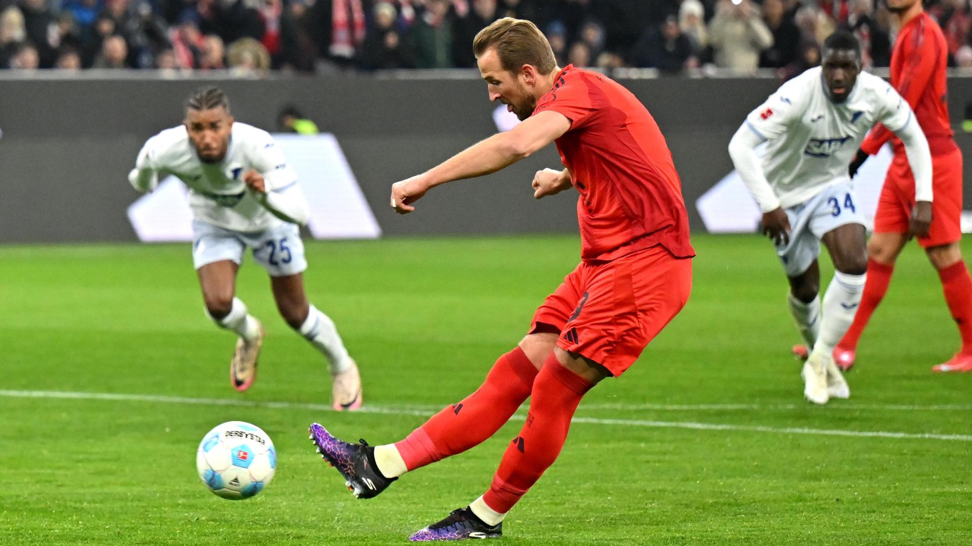 Harry Kane makes it 3-0 Bayern from the penalty spot