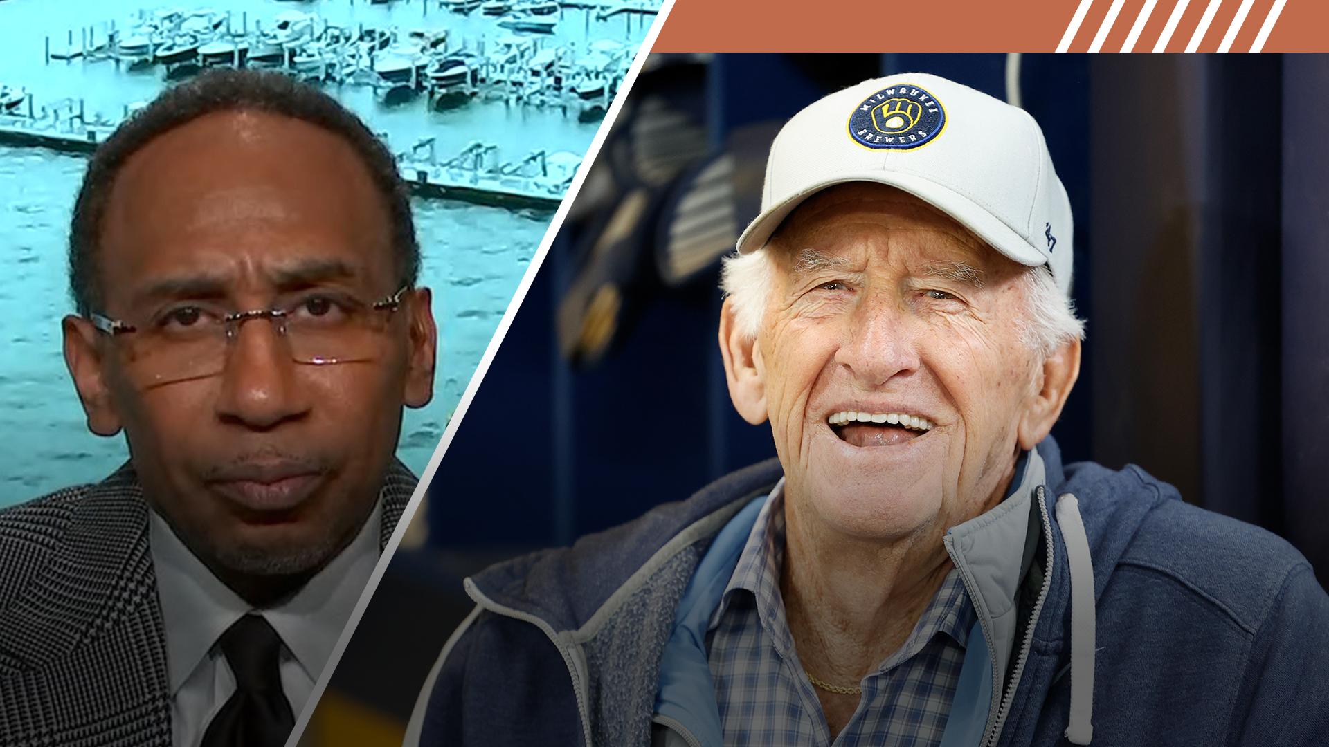 Stephen A. Smith honors the late Bob Uecker
