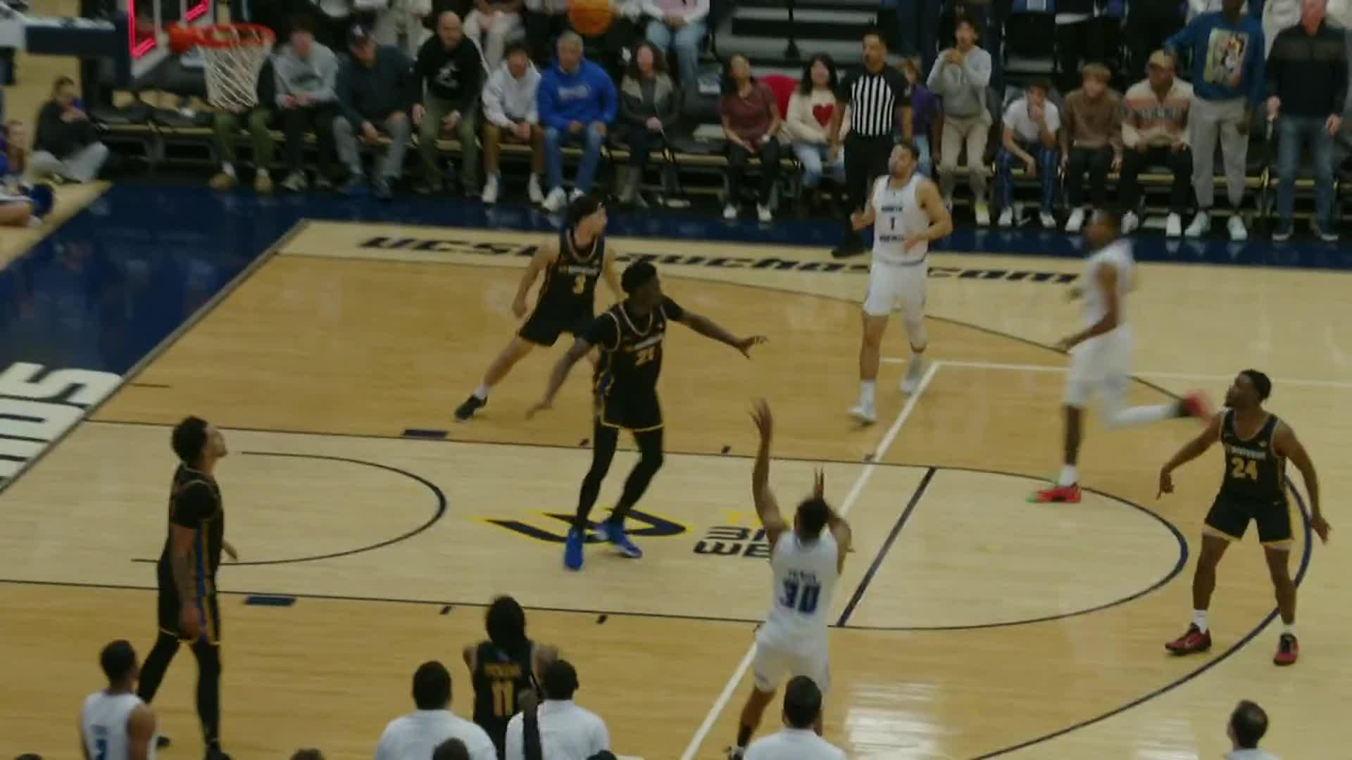 UC Santa Barbara stuns UC Riverside with game-winning trey at the buzzer