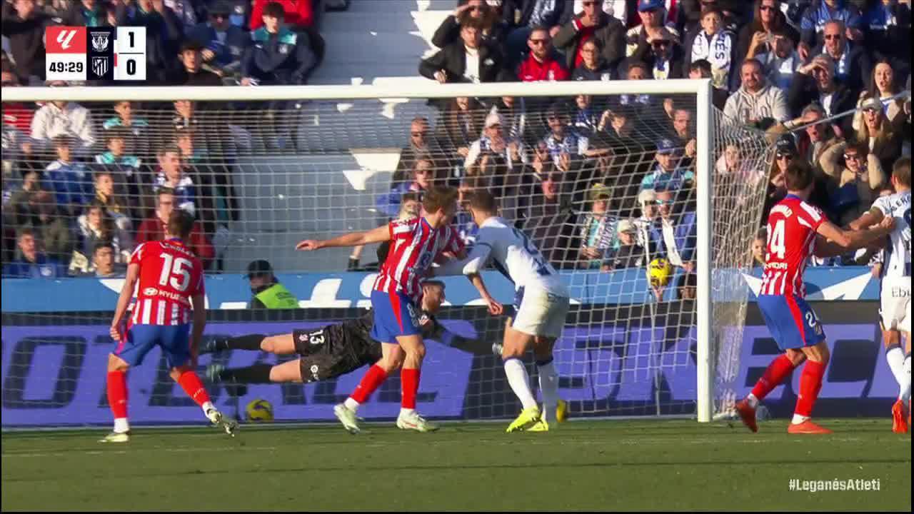 Matija Nastasic nods home Short Goals vs. Atletico Madrid