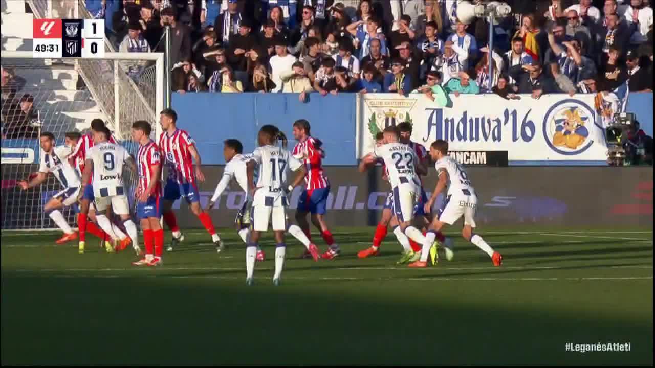 Matija Nastasic scores goal for Leganés