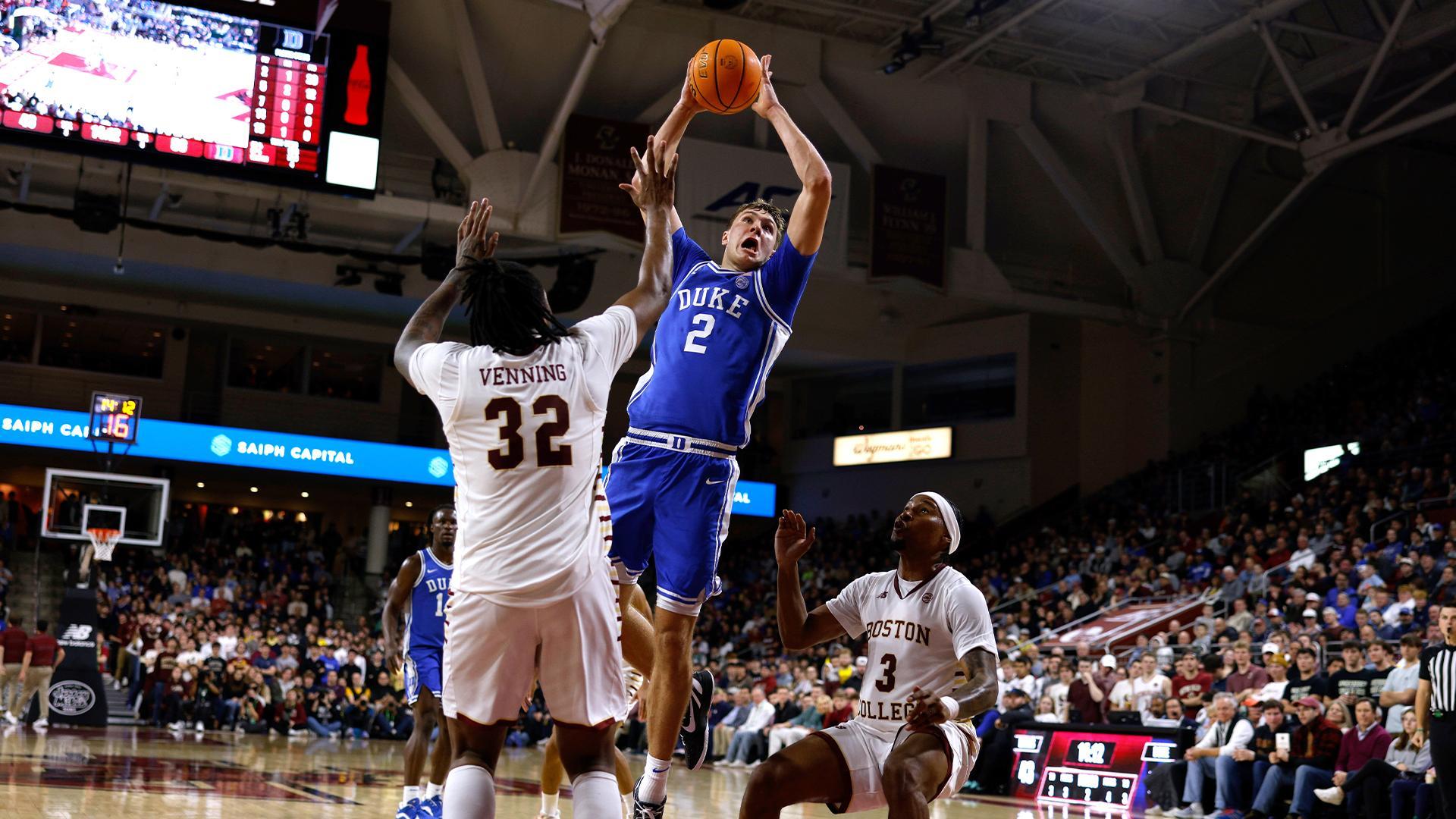 Cooper Flagg's 28 points power Duke past BC