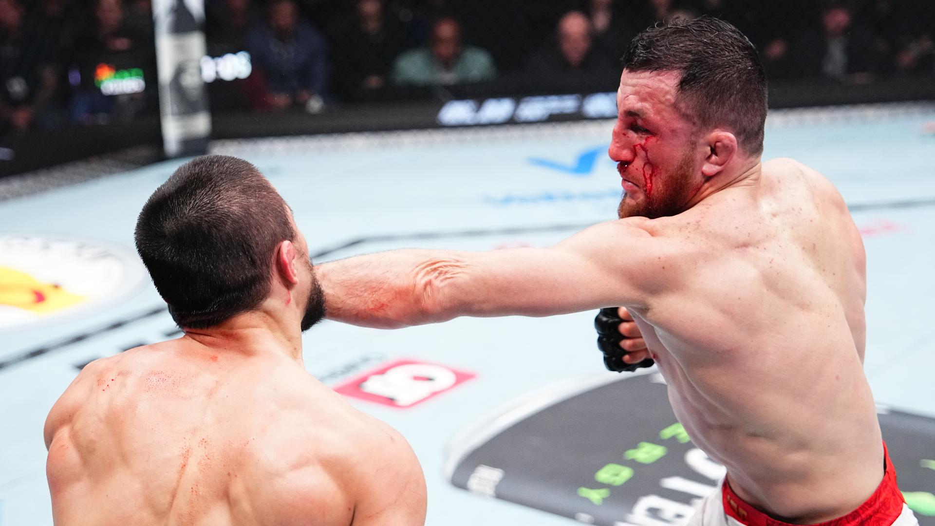 Merab Dvalishvili successfully defends title in epic co-main event