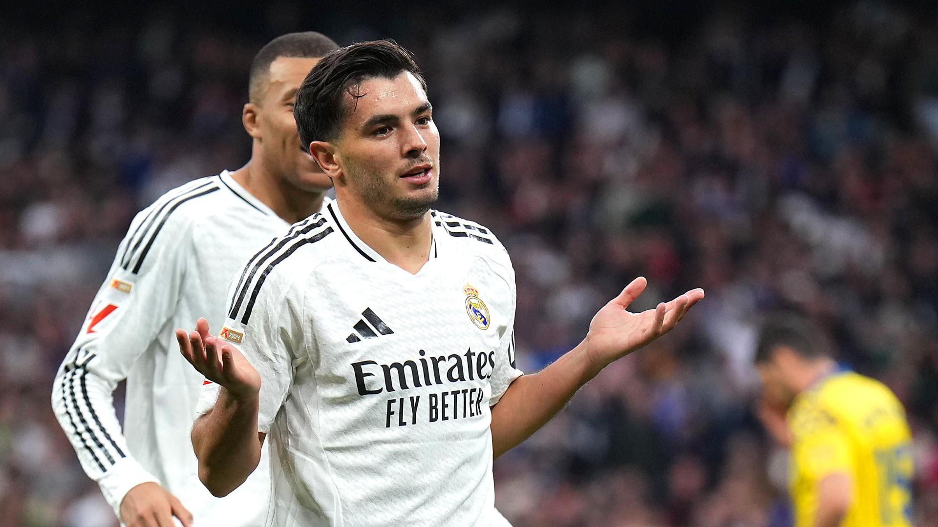 Brahim Diaz taps home to give Real Madrid the lead