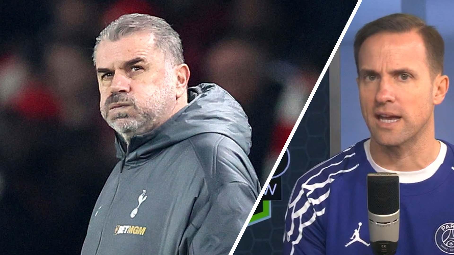 Laurens blames Ange Postecoglou for 'pathetic' Tottenham performance