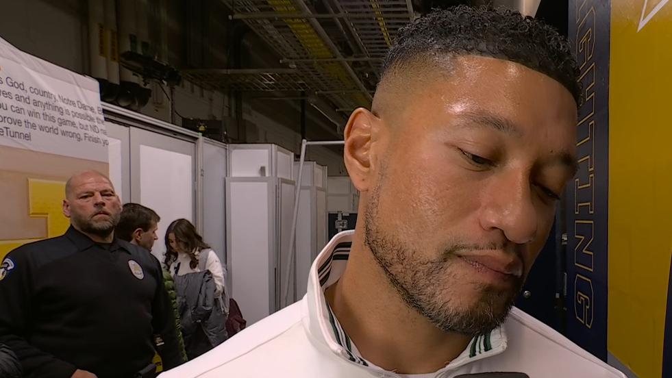 Marcus Freeman 'so proud' of Notre Dame's season