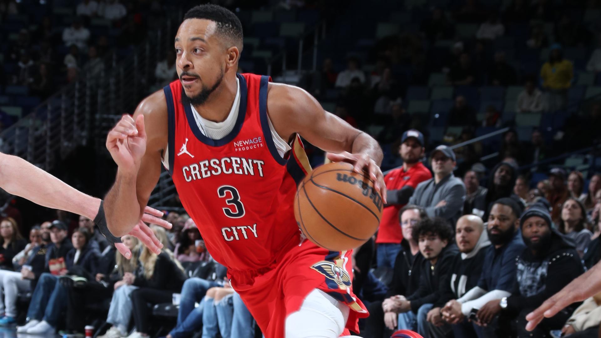 CJ McCollum's 45 points lead Pelicans to OT win