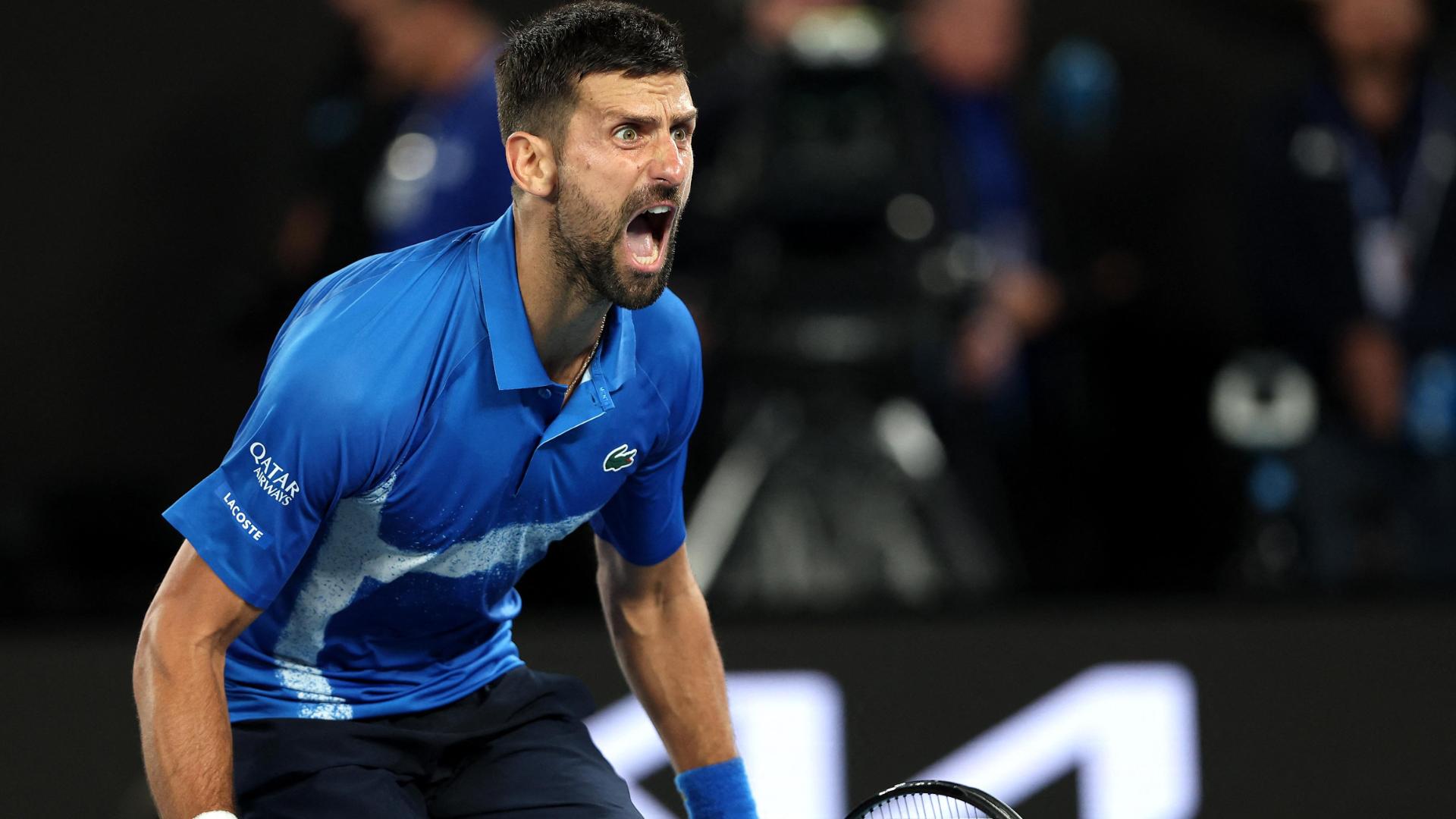 Djokovic fired up after beating Alcaraz in 4 sets