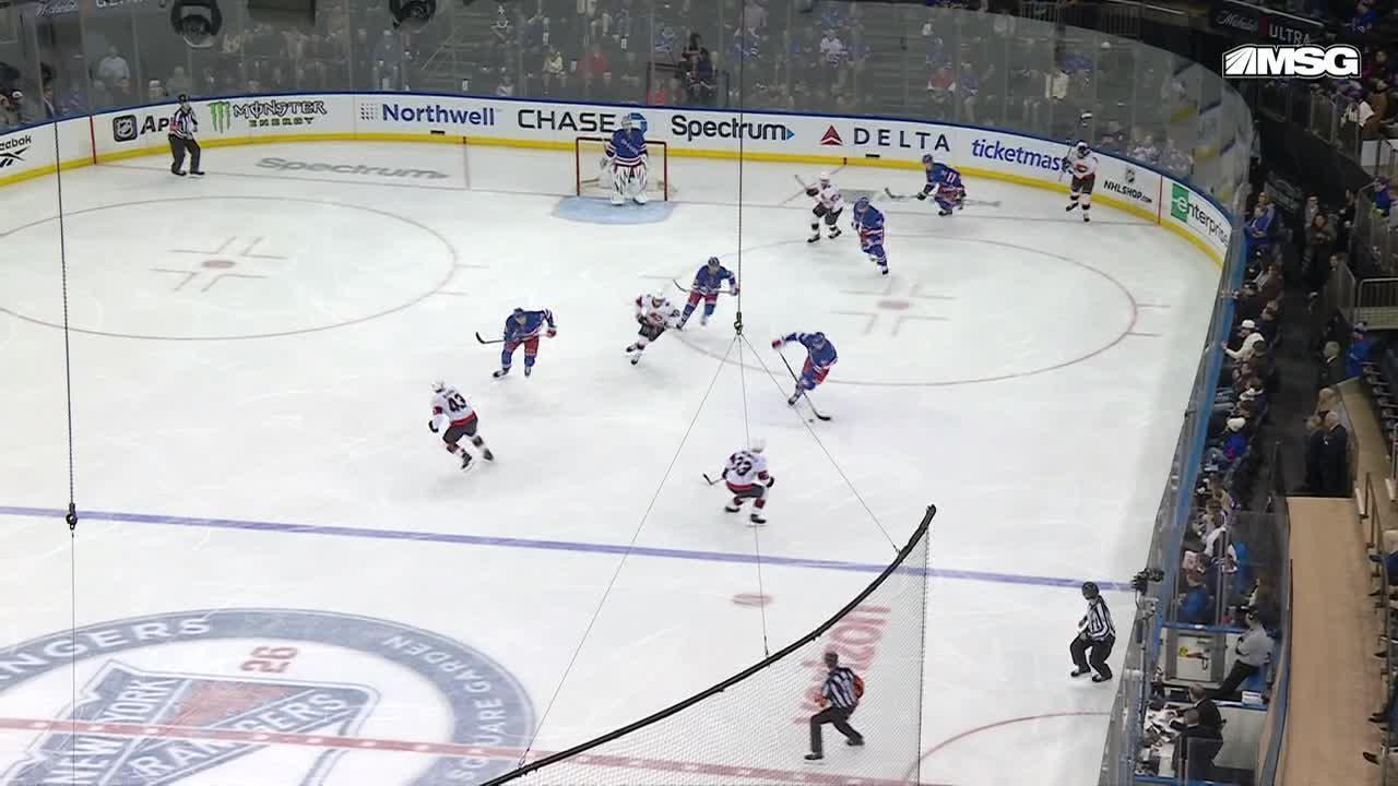 Matt Rempe scores a pretty goal to increase Rangers' lead