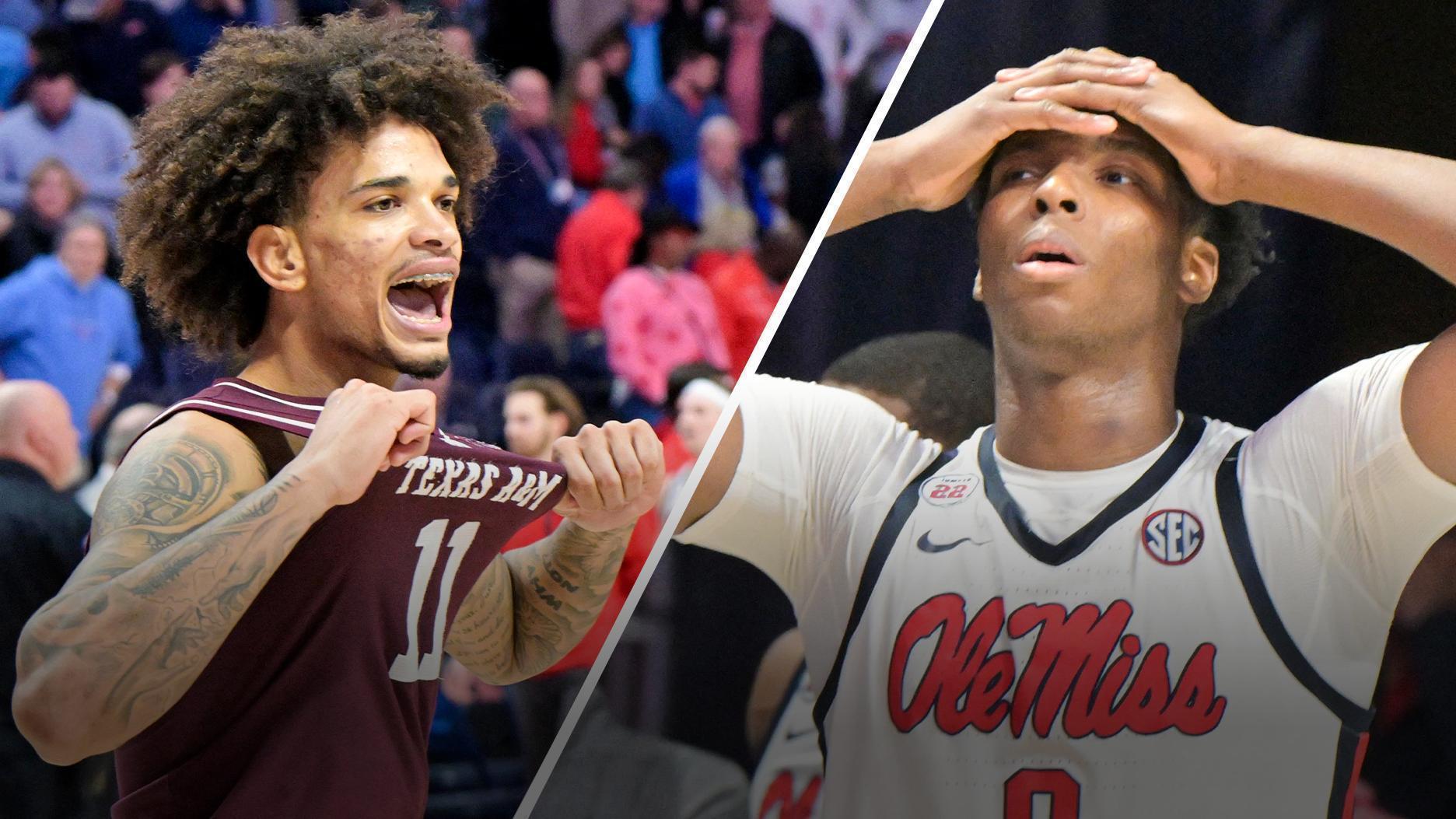 Texas A&M stuns Ole Miss in frenetic finish