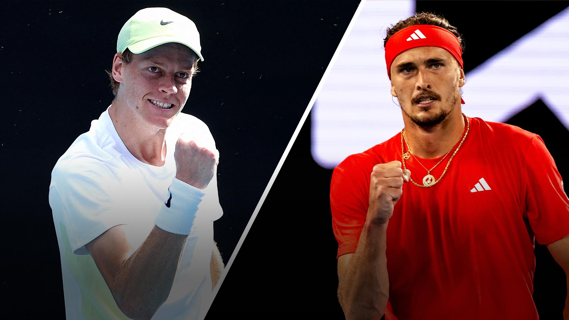 Can Sinner defend his Australian Open crown vs. Zverev?