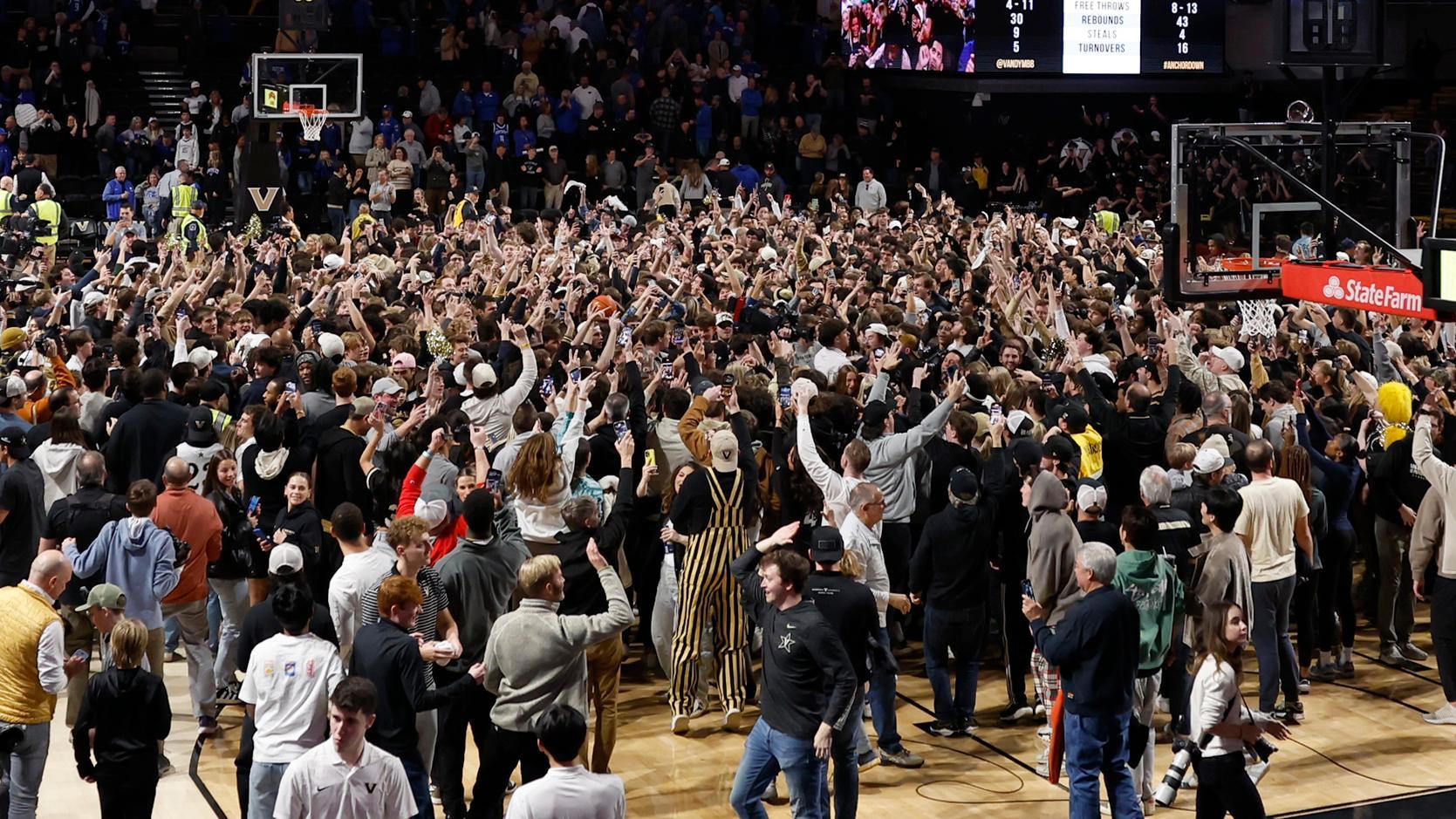 Vanderbilt storms court after stunning No. 9 Kentucky