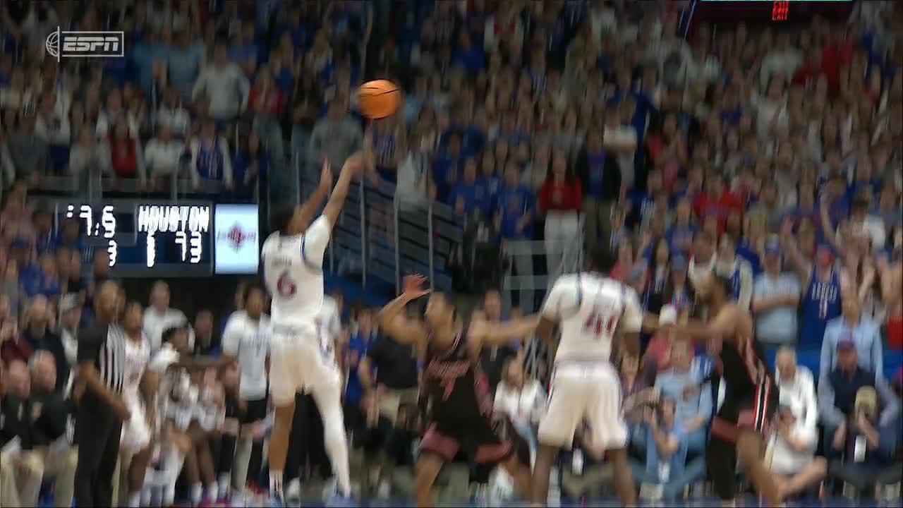 Rylan Griffen drains massive trey to put Kansas up in OT