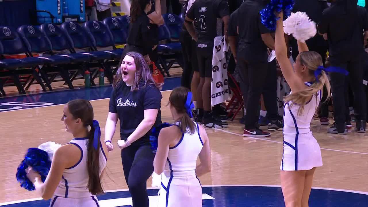 BYU fans drains half-court shot to ignite hometown fans