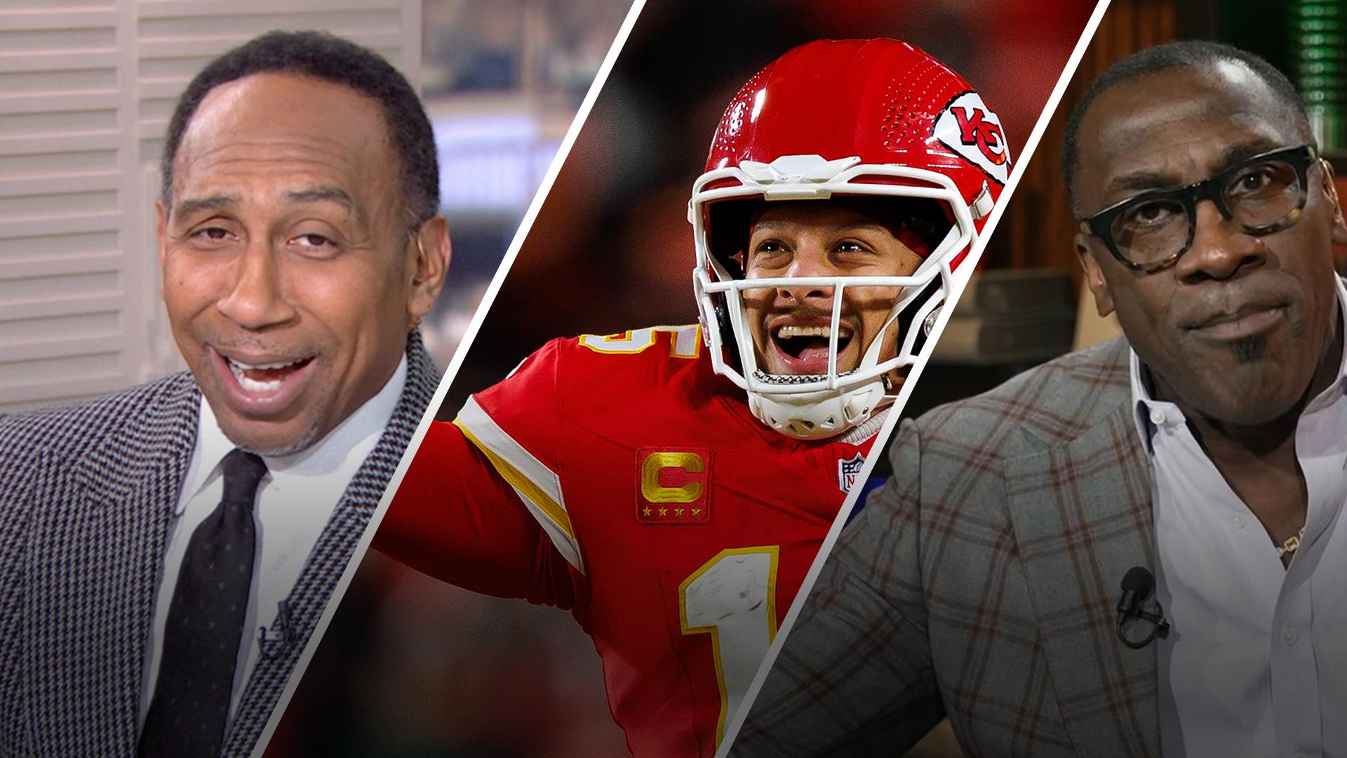 Stephen A. roasts Shannon over comparing Mahomes to Jordan