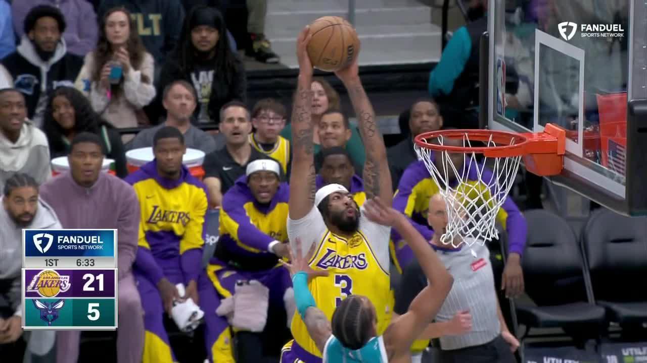 AD rises high for alley-oop slam