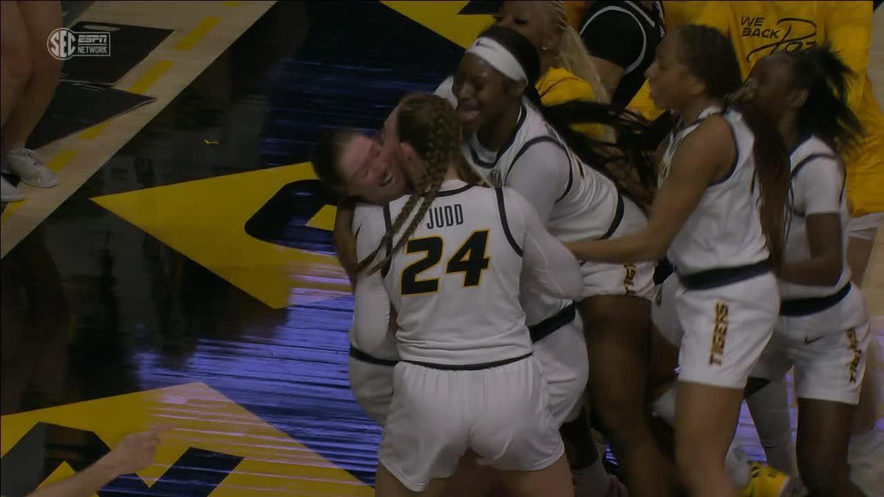 Missouri's Grace Slaughter calls game with buzzer-beater