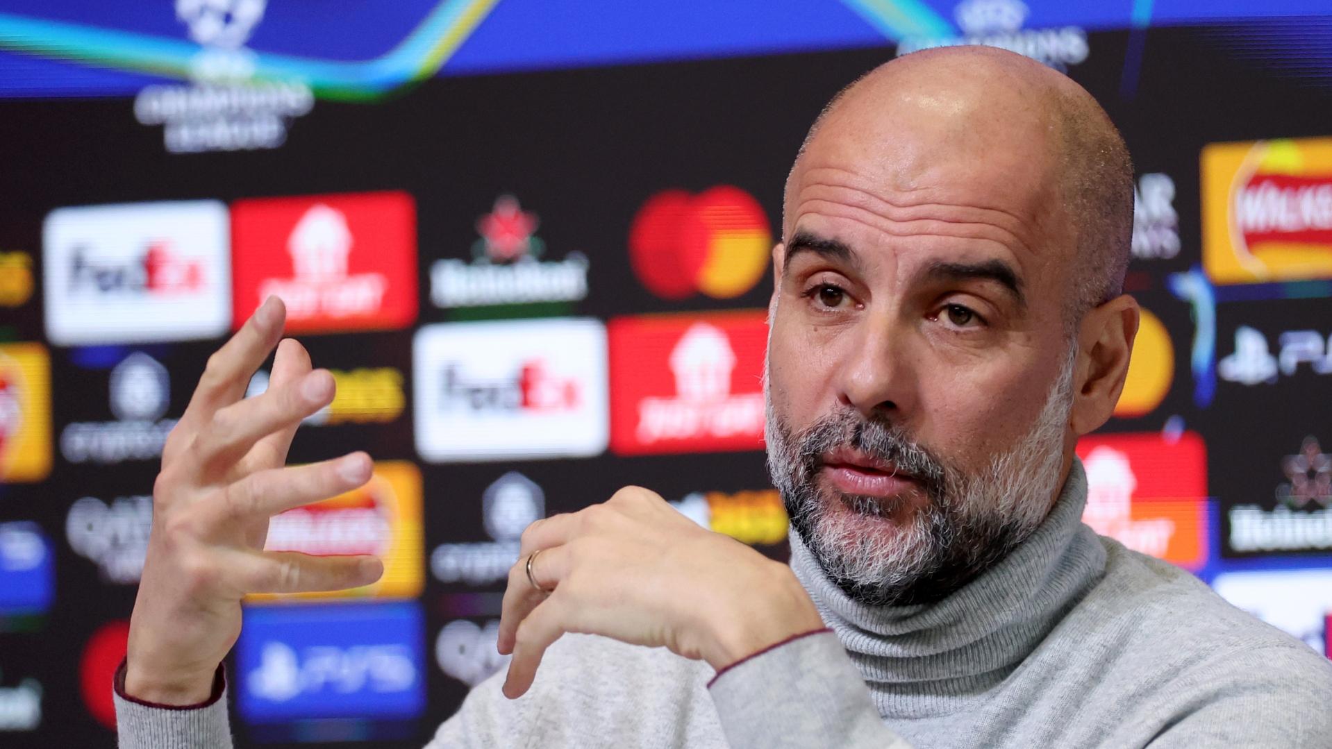 Guardiola: No other option but to beat Brugge in the UCL