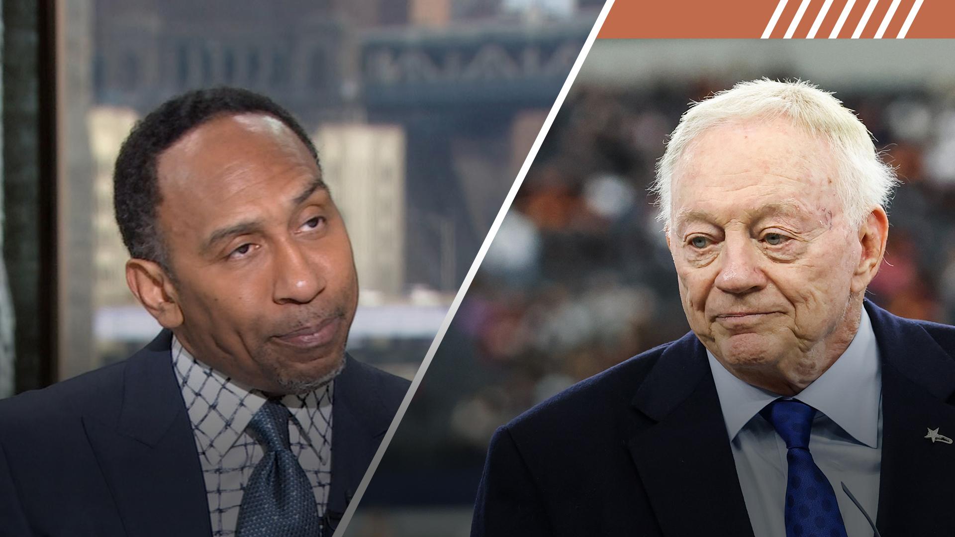 Stephen A.: Jerry Jones 'still playing the same old game'