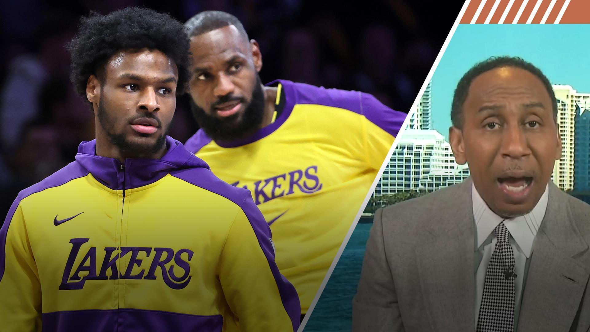 Stephen A. pleads with LeBron: 'As a father, stop this'