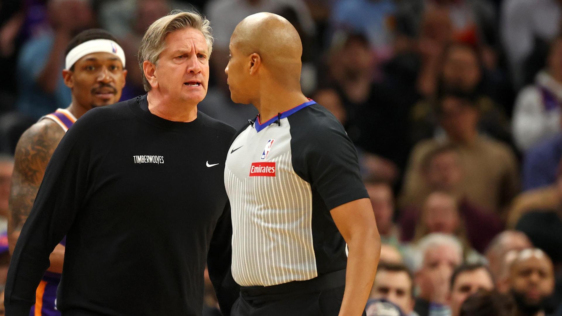 Chris Finch ejected after mumbling something to Bradley Beal