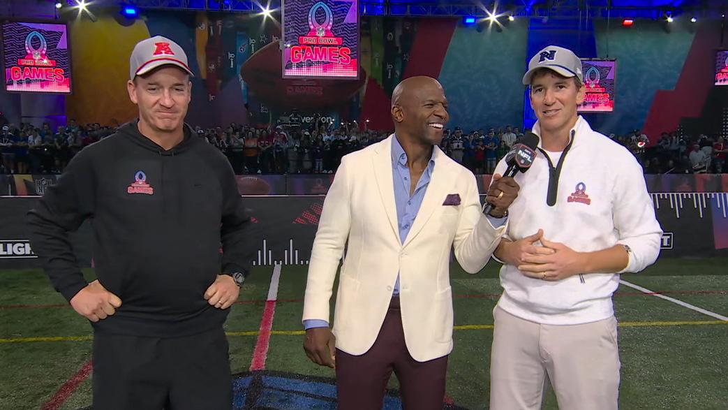 Peyton, Eli trade trash talk ahead of Pro Bowl Skills Showdown