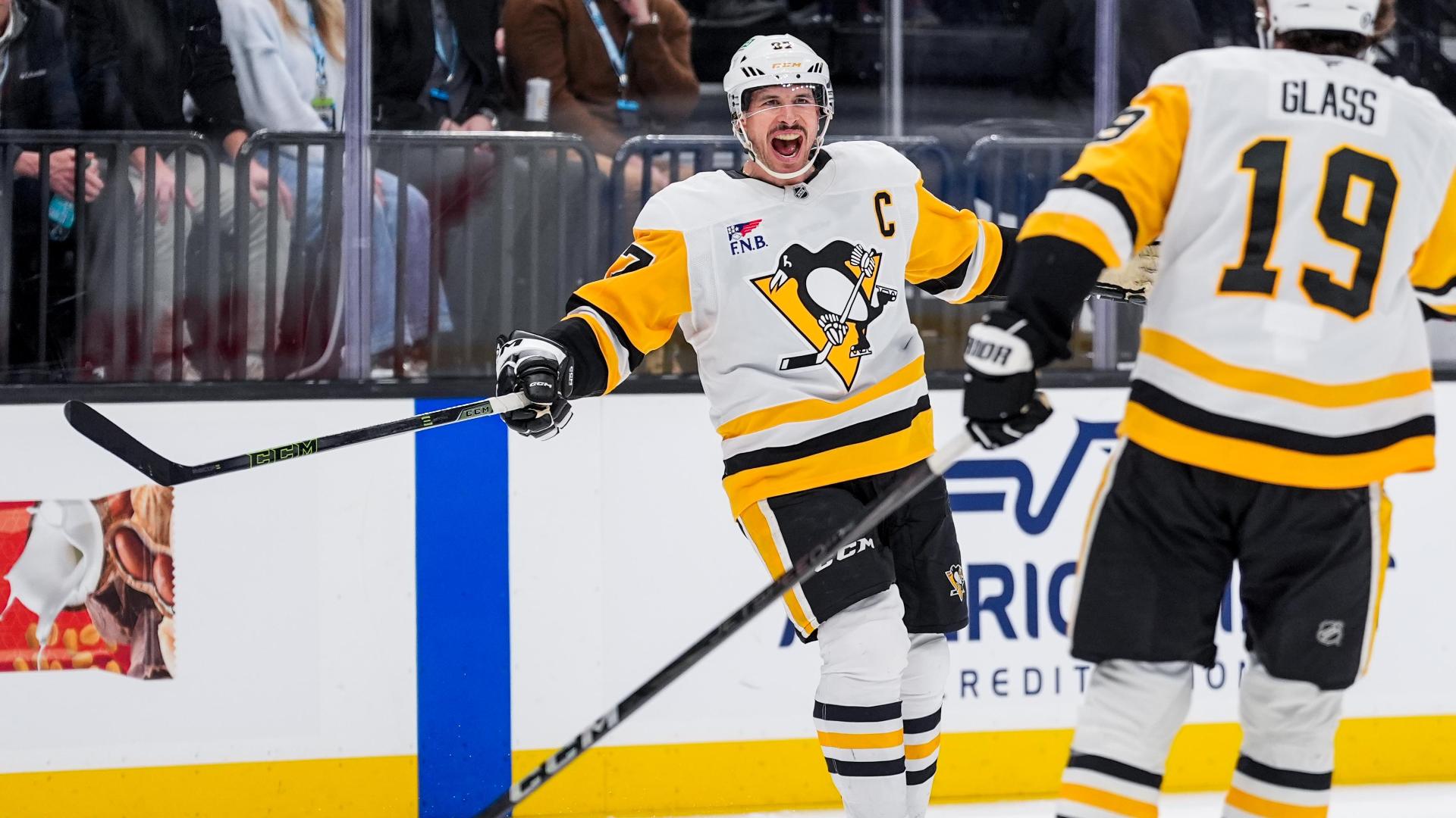 Sidney Crosby wins it for Penguins with goal in overtime