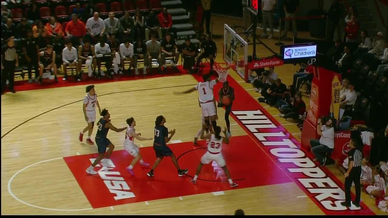 This UTEP reverse layup is ridiculous