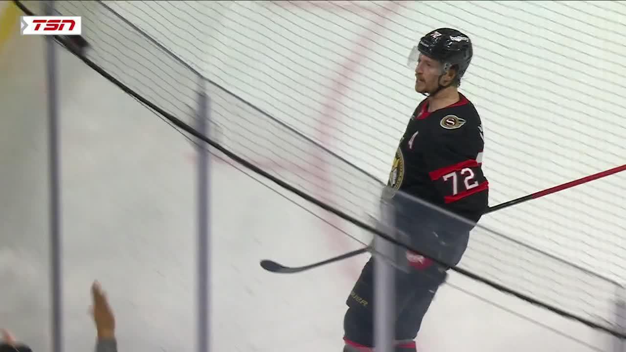 Thomas Chabot scores Sens' OT winner on his birthday