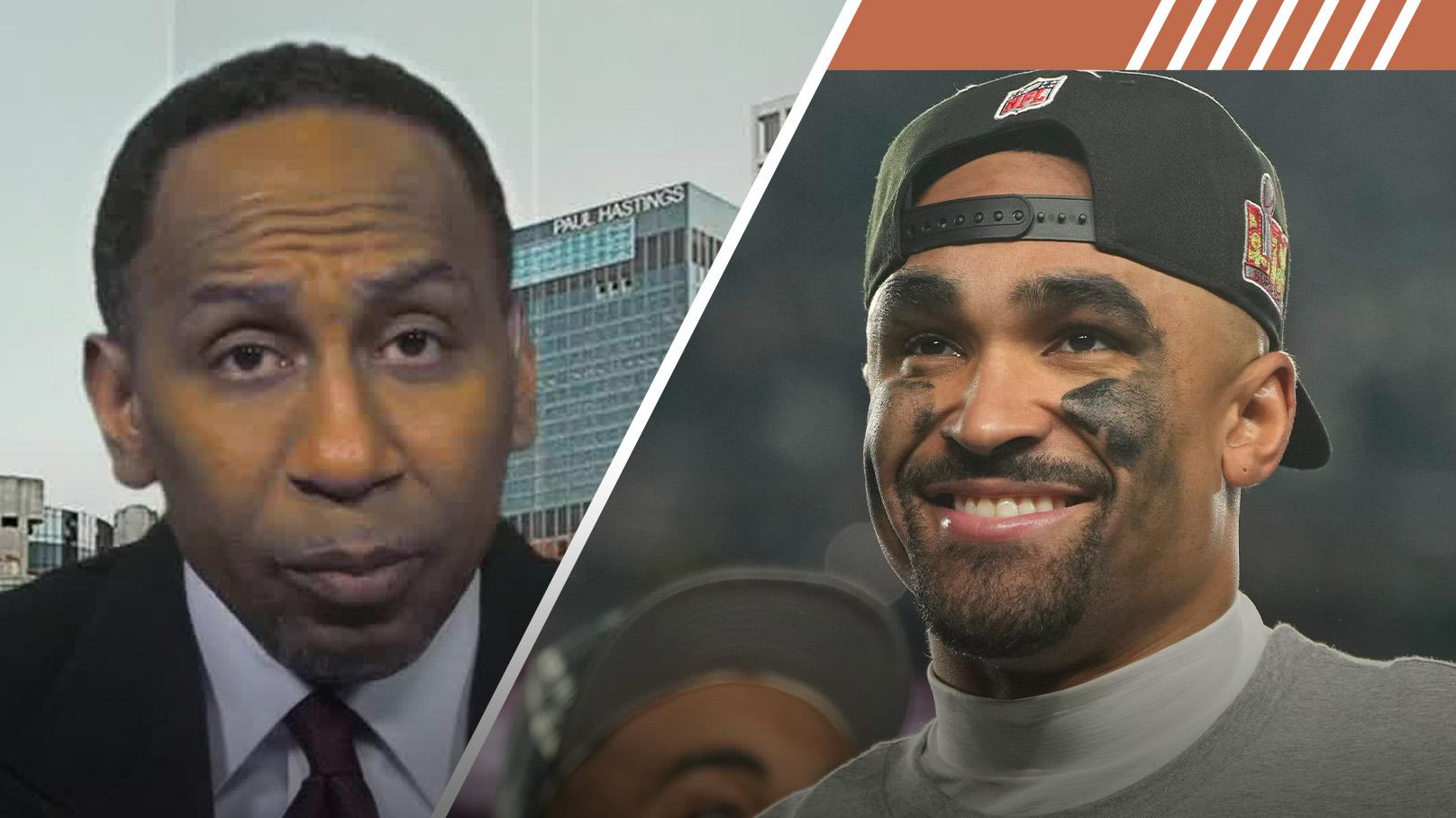 Stephen A.: If Jalen Hurts is effective, the Eagles win Super Bowl