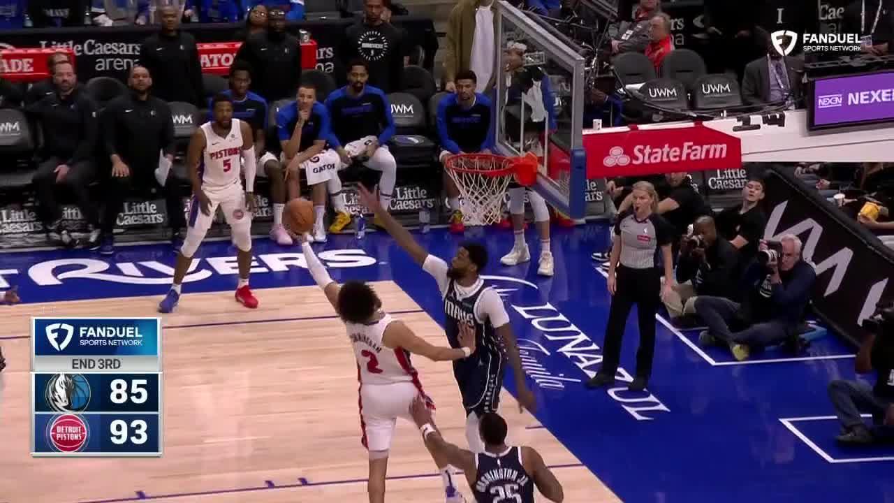 Cade Cunningham breaks Daniel Gafford's ankles for highlight-reel finish