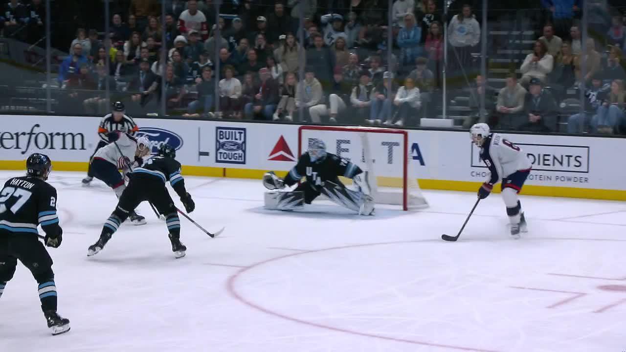 Zach Werenski scores OT winner for the Blue Jackets