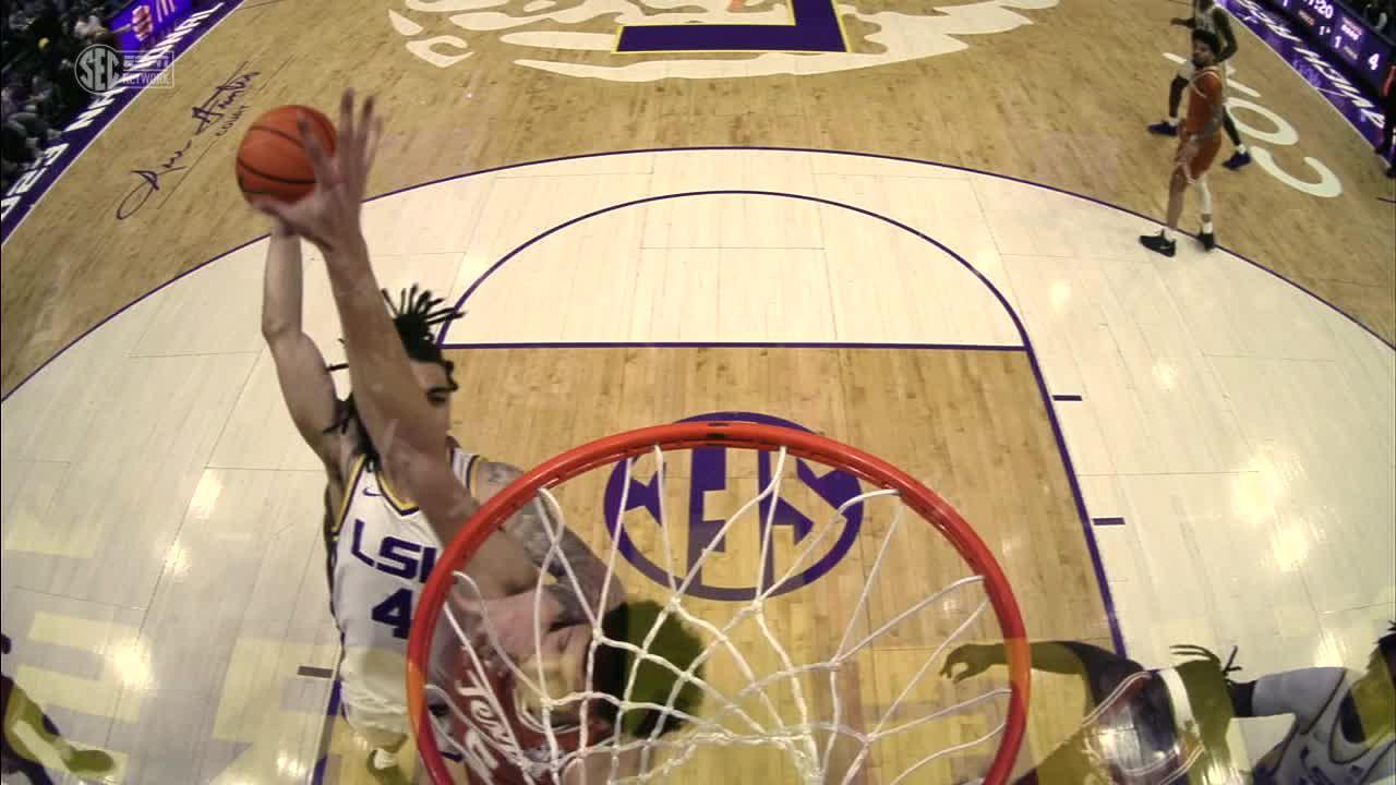 LSU's Dji Bailey throws down vicious posterizer on Texas defender