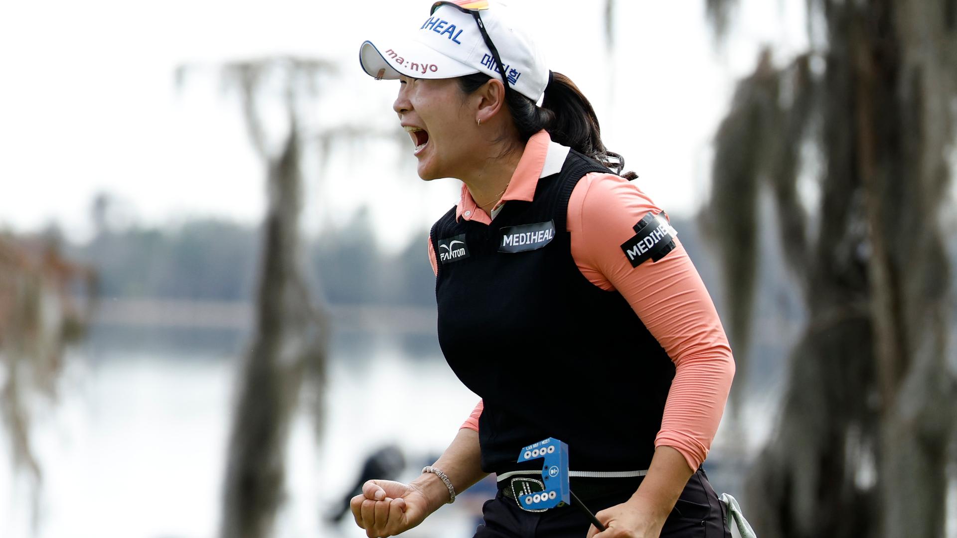 A Lim Kim sinks long birdie putt to win LPGA season opener