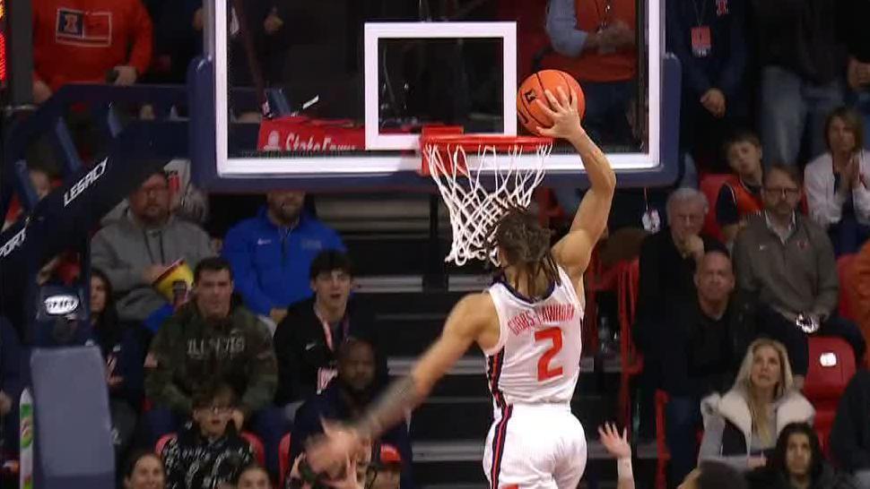 Dra Gibbs-Lawhorn throws down powerful jam vs. Ohio State Buckeyes