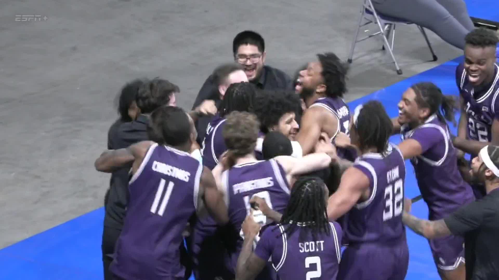 Stephen F. Austin wins it with heave from beyond half court in OT