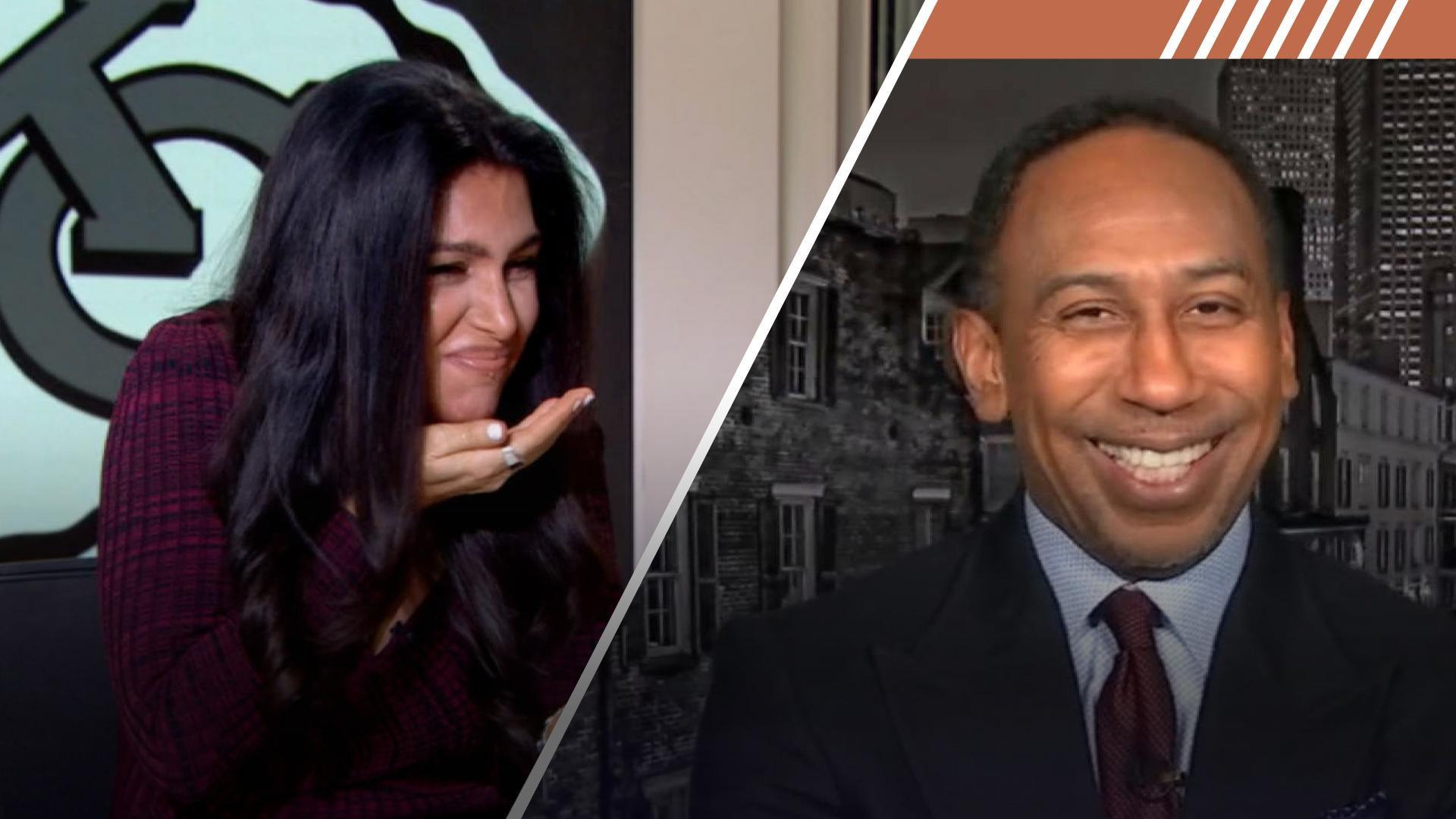 Molly's hilarious reaction to Stephen A.'s 'villain' analogy