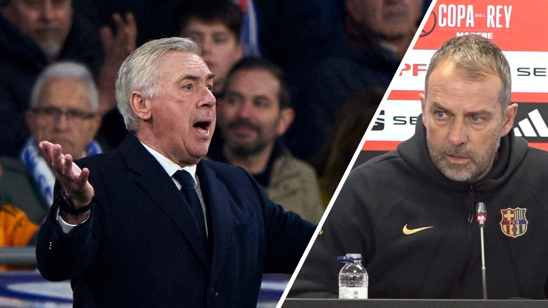 Flick: Complaining about referees not Barcelona's approach